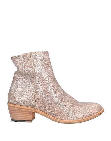 THE LAST CONSPIRACY Ankle boot Beige Leather