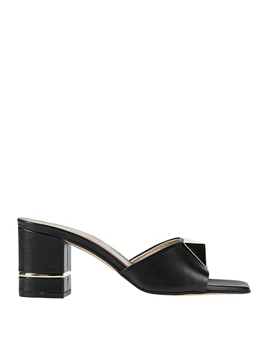 TSAKIRIS MALLAS Sandals Black Leather