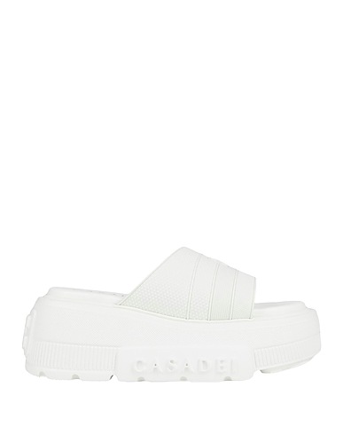 CASADEI Sandals White Leather