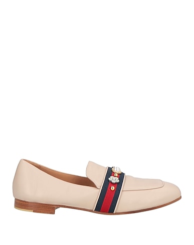 MARA BINI Loafers Beige Leather
