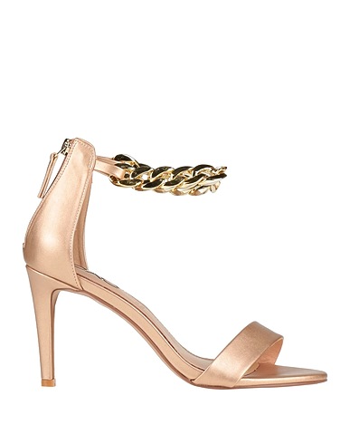 EXE' Sandals Rose gold Textile fibres