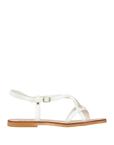 CHATULLE Flip flops White Leather