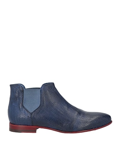 JP/DAVID Ankle boot Navy blue Leather