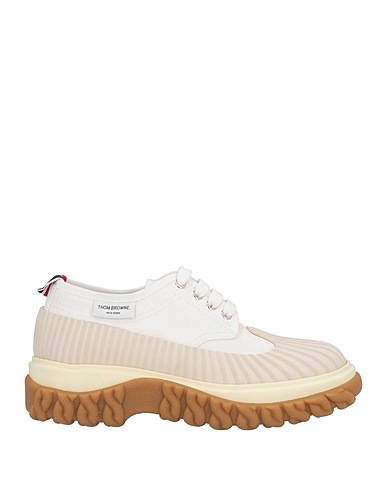 THOM BROWNE Sneakers White Textile fibres