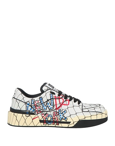 DOLCE&GABBANA Sneakers SNK White 100% Calfskin