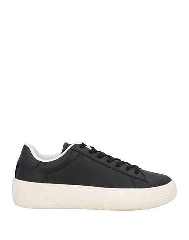 TOMMY JEANS Sneakers Black 100% Leather
