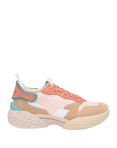 GHŌUD Venice Sneakers Rosa Leder, Gewebefasern