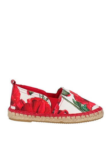 DOLCE&GABBANA Espadrilles White 60% Cotton, 40% Lambskin
