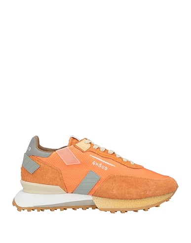 GHŌUD Venice Sneakers Orange Leather, Textile fibres