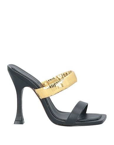 SCHUTZ Sandals Black Leather