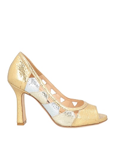 CHIARINI BOLOGNA Court Gold Leather