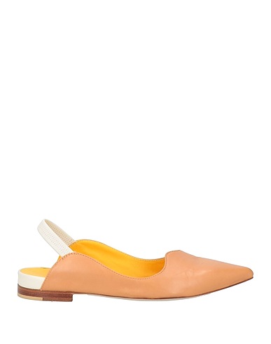 MARA BINI Ballerine Cammello Pelle