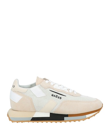 GHŌUD Venice Sneakers Beige Leder, Gewebefasern