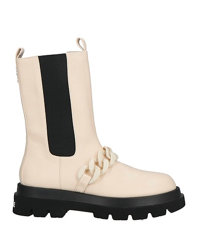 GAëLLE Paris Ankle boot Off white Textile fibres