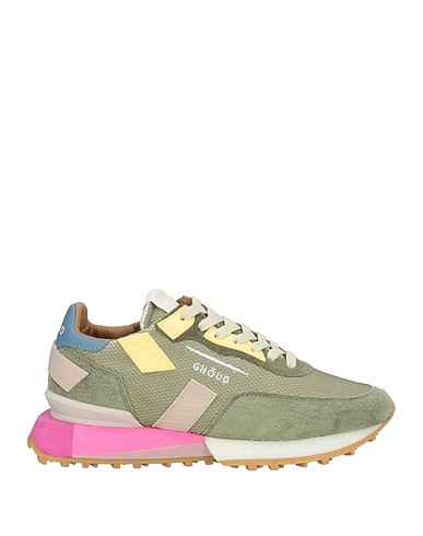 GHŌUD Venice Sneakers Verde militare Pelle, Fibre tessili