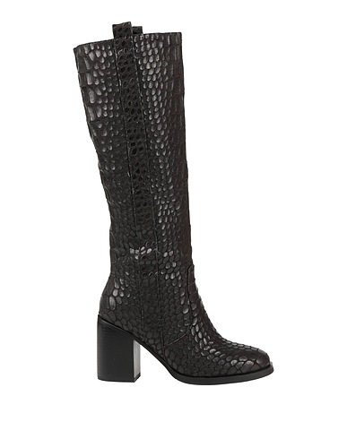 LUCIANO BARACHINI Boots Black Textile fibres