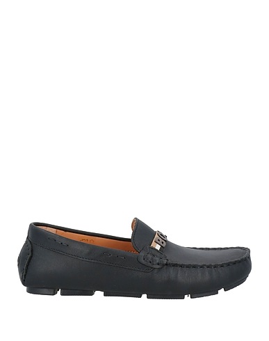 BOSS Loafers Black Leather