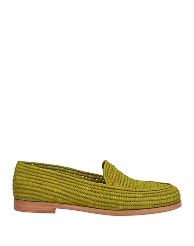 PALOMA BARCELÓ Loafers Natural raffia