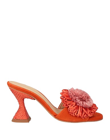 PALOMA BARCELÓ Sandals Rust Leather