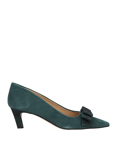 LAGÛM Pump Deep teal Leather