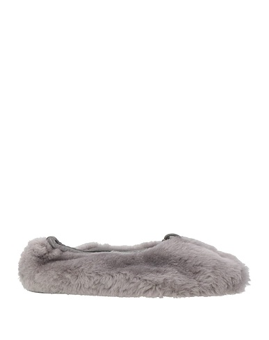 HEREU Ballerines Gris Cuir