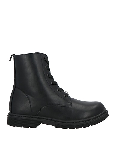 KEYS Ankle boot Black Textile fibres