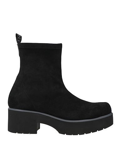 WEEKEND by PEDRO MIRALLES Ankle boot Black Textile fibres