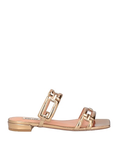 BIBI LOU Sandals Gold Leather