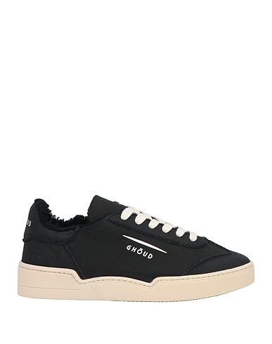 GHŌUD Venice Sneakers Black Leather, Shearling