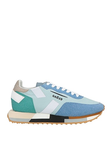 GHŌUD Venice Sneakers Turquoise Leather, Textile fibres