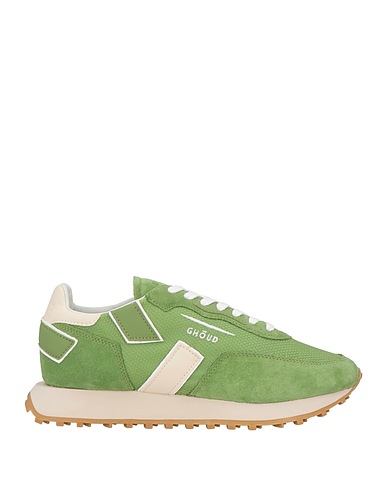 GHŌUD Venice Sneakers Green Leather, Textile fibres