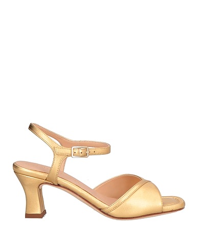 UNISA Sandals Gold Leather