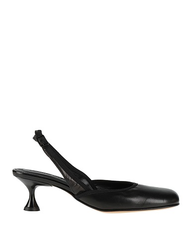 POMME D'OR Pump Black Leather
