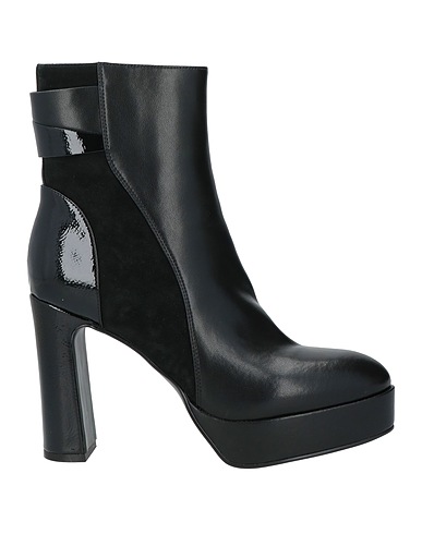 LUCIANO BARACHINI Ankle boot Black Leather