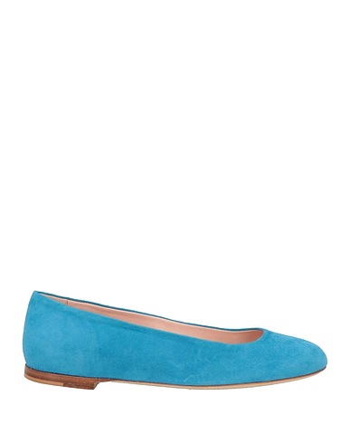LALY HARPER Ballet flats Turquoise Leather