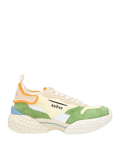 GHŌUD Venice Sneakers Pastellgelb Leder, Gewebefasern