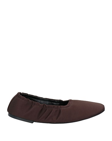 AERA Ballet flats Dark brown Textile fibres