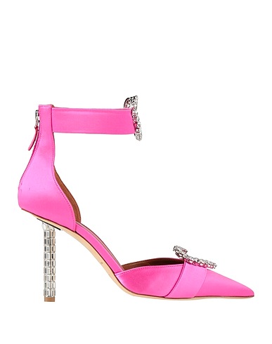 MALONE SOULIERS Court Fuchsia Textile fibres