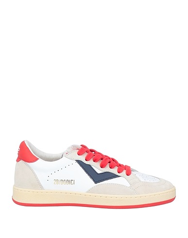 2B12 Sneakers Bianco Pelle