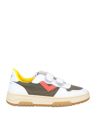 2B12 Sneakers White Leather, Textile fibres