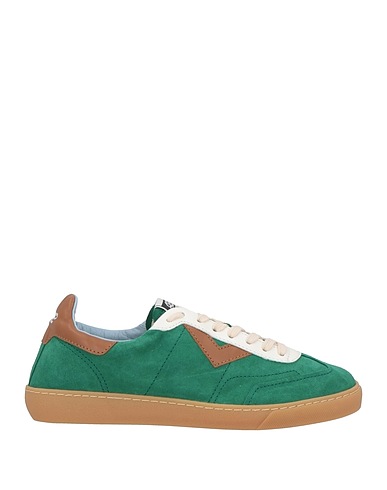 4B12 Sneakers Green Leather