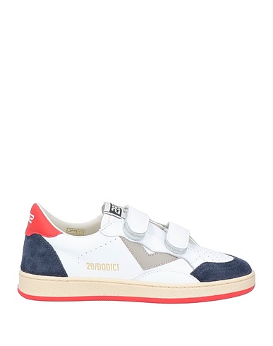 2B12 Sneakers Bianco Pelle