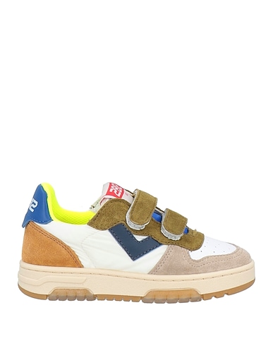 2B12 Sneakers Light grey Leather, Textile fibers