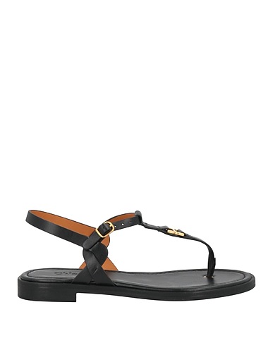 CHLOÉ Flip flops Black Leather