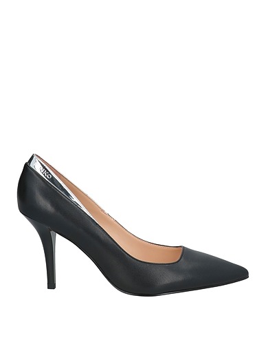 PINKO Décolleté Nero Pelle, Fibre tessili