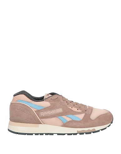 REEBOK Sneakers Light brown Textile fibres, Leather