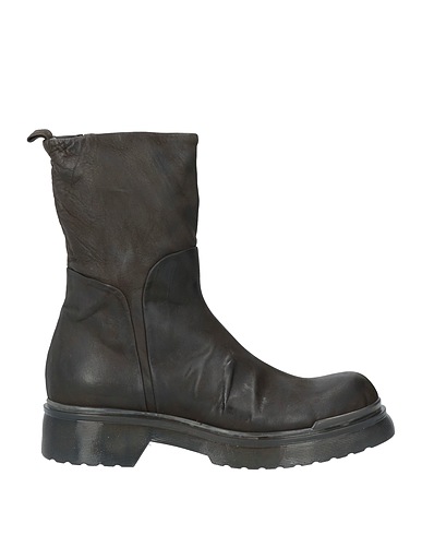 ERNESTO DOLANI Ankle boot Dark brown Leather