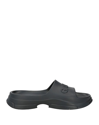 GANNI Sandals Black Rubber