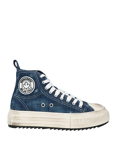 DSQUARED2 Sneakers Blue Textile fibers