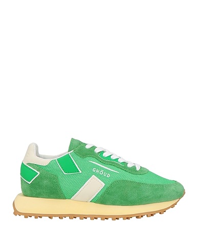 GHŌUD Venice Sneakers Green Leather, Textile fibres